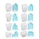 thumbnail image 1 of Home Decorative House Casting Molds Flexible Silicone Molding Tool Set for Elegant Miniature House Tabletop Decors, 1 of 4