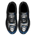 thumbnail image 2 of Back The Blue Skull Lady Shoes Sneakers for Women Men Black Size 13, 2 of 7