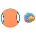 thumbnail image 2 of de para libre, disco hinchable, lanzamiento de de césped para jardín interior naranja shamjiam Disco de paleta de trampolín, 2 of 9
