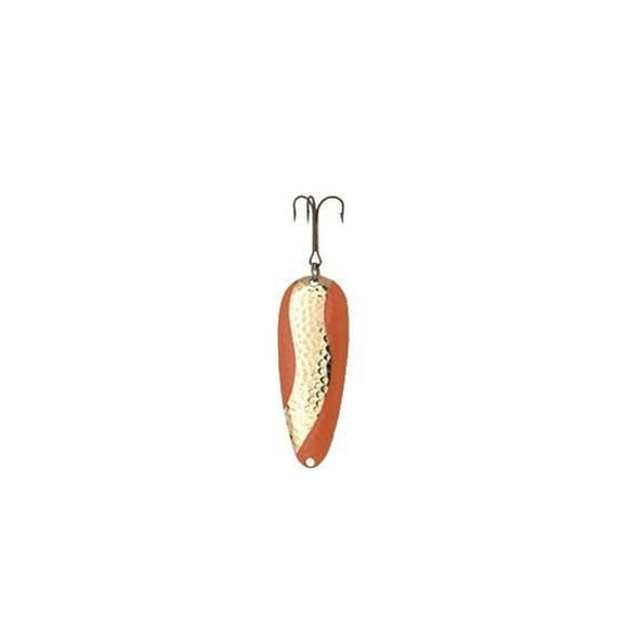 Lucky Strike X-B1400-13 Cuillère à appâts du diable – 2,5", 2/5 oz, jambon blister en laiton/or LUCKY STRIKE DEVIL BAIT