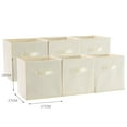 thumbnail image 4 of Organisateur de Cubes de Rangement Pliables Boîte de Rangement Grande Capacité pour Vêtements Jouets Livres Dossiers, 4 of 4