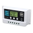 thumbnail image 3 of Controlador de carga solar BuyWeek LCD controlador solar chip industrial regulador solar diseñado por expertos, 3 of 8