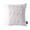 Pure White, variant on Phantoscope 100% Cotton Handmade Crochet Boho Throw Pillow with Invisible Zipper, 18 x 18 in Square Cushion, Black, 1 Pack