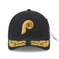 thumbnail image 2 of Men's New Era x Alpha Industries  Black Philadelphia Phillies A-Frame 9FORTY Adjustable Hat, 2 of 5