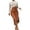 Brown, variant on EDFBUYKRS Female Skirts Womens Skirts Short Length Women's Split Mid Length Irregular Slim Strapping Skirt