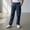 F-57Navy, variant on ZHOGXU Kids Boys Pants With Pockets Elastic Waist Solid Color Straight Fit Comfortable Fashion Trousers For Casual Daily Wear,Army Green,6-7 Years