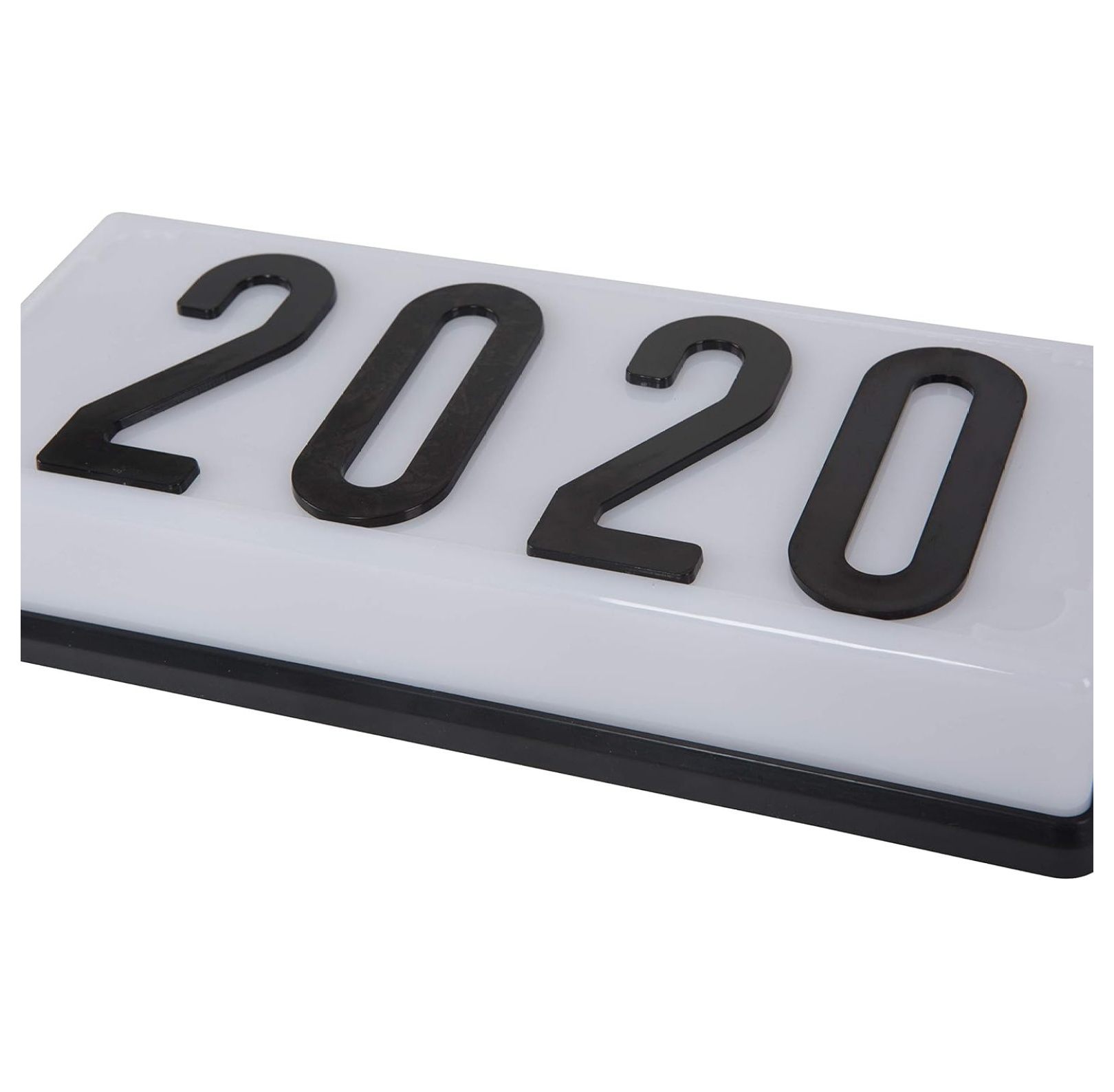 AL000 11.5-Inch Low Voltage Address Light White Frame With Black Numbers