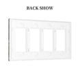 thumbnail image 2 of Game Capture Switch Cover Decorative Wall Plate / 4-Gang Screwless / Standard Size 4.5x8 in, 2 of 5