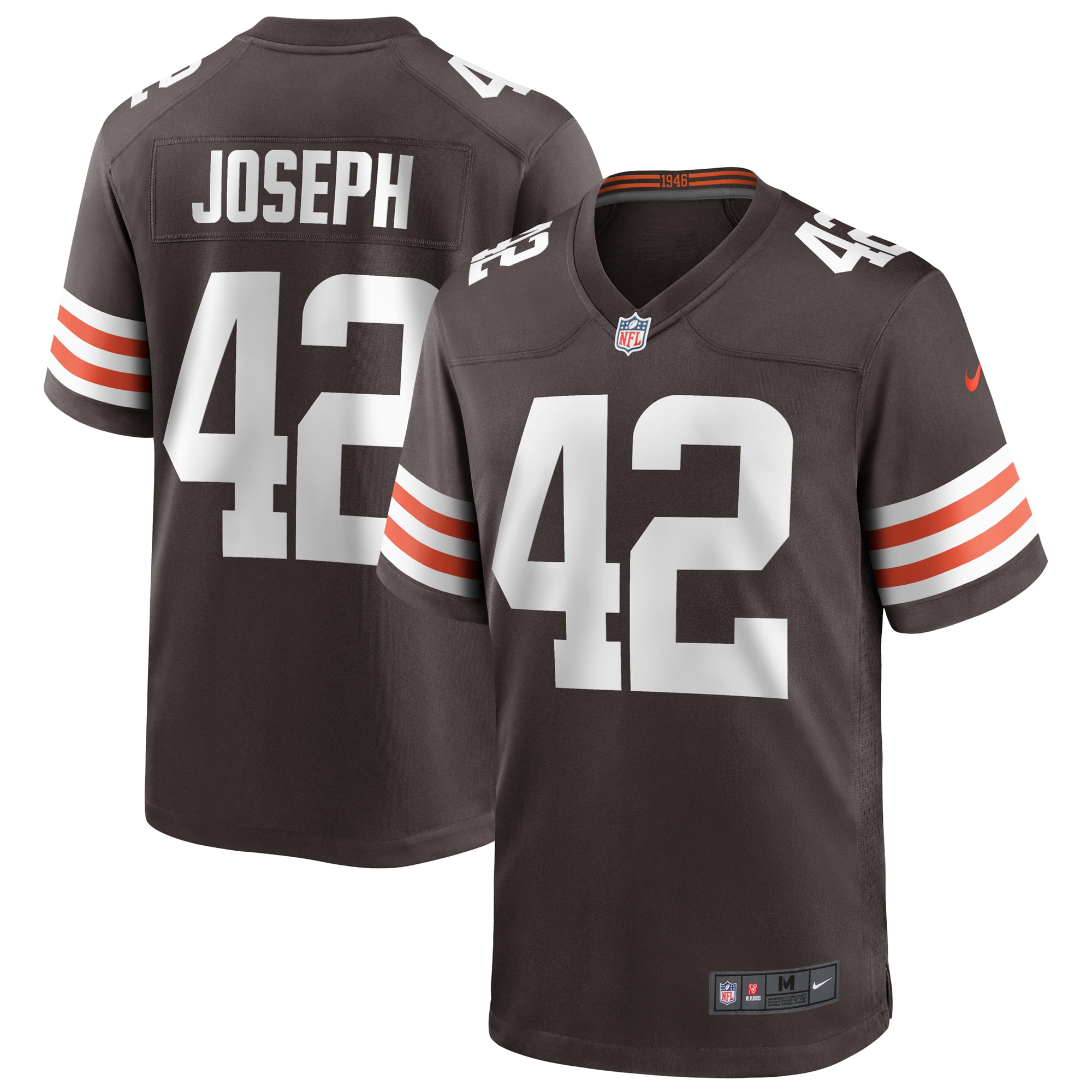 Karl Joseph Cleveland Browns Nike Game Player Jersey - Brown - Walmart.com