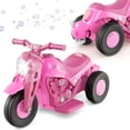 thumbnail image 2 of CIPACHO 6V Kids Electric Ride on Motorcycle with Bubble Maker and Music, Electric Motorcycle for Kids, Holiday Birthday Gift for Kids Ages 3-5, Pink, 2 of 10