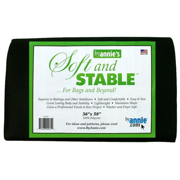 By Annie Soft And Stable For Bags 100% Poly 36x58
