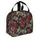 thumbnail image 2 of Disketp Vintage Gaming for Insulated Lunch Bag for Women and Men, Perfect for Work, Hiking, Picnic, 2 of 8