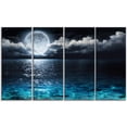 thumbnail image 2 of Design Art - Romantic Full Moon Over Sea, 2 of 3