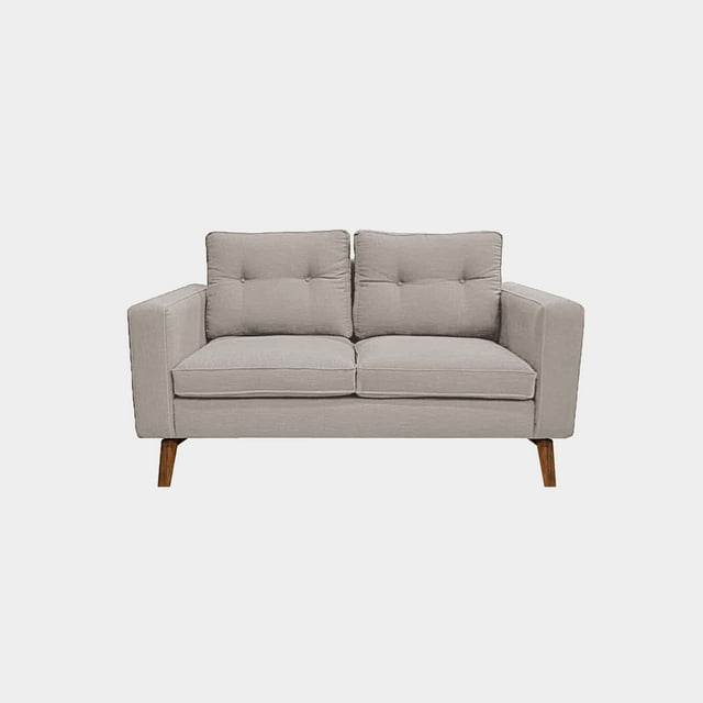 Love Seat Lenoon Curri Beige - DC Inlab Muebles Modelo D