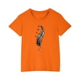 thumbnail image 1 of RXIRUCGD 2025 Vêtements d'Été pour Enfants T-shirt Imprimé Mode Mignon Col Rond Manches Courtes, 1 of 5