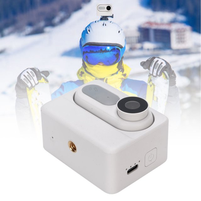 Thumb Sports Camera, Body Mounted Camera Long Battery Life Magnetic for Cycling for Travel