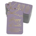 thumbnail image 1 of Inkdotpot Real Gold Foil Happy Diwali Tags Favor Hang Paper Tags 100 Pack, 1 of 6