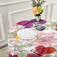 thumbnail image 5 of Coolnut Butterfly Sunflower Tablecloth Durable 60 Inch Round Table Cloth Waterproof Stain Proof Camping Tablecloths for Outdoor Picnic Family Dinner Restaurant Decoration, 5 of 7