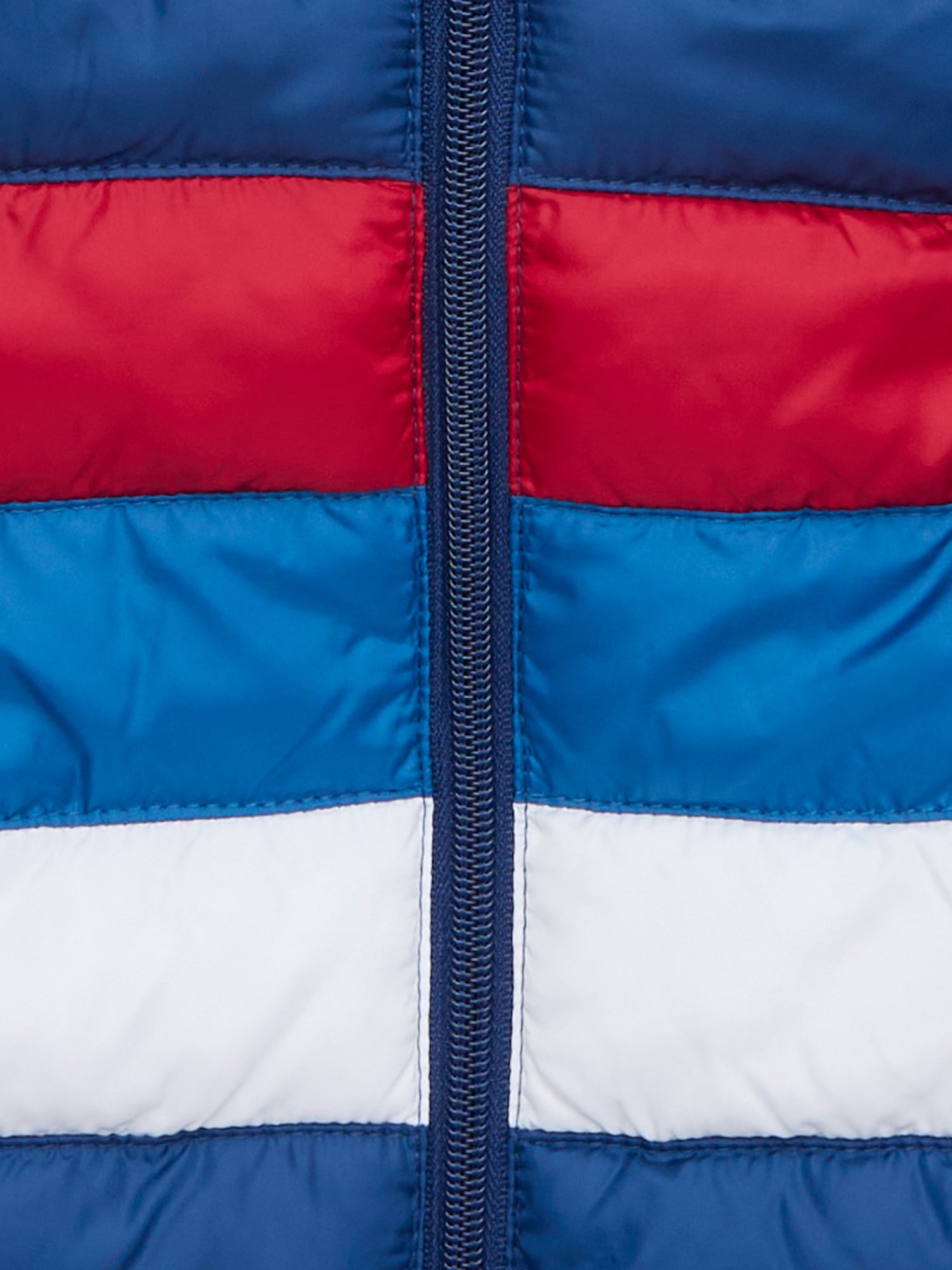 Ixtreme Boys Retro Stripe Quilted Hooded Puffer Jacket, Sizes 4-18