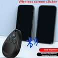 thumbnail image 4 of Wireless Auto Clicker for iPhone Android - Smart Automatic Screen Clicker with Bluetooth 5.0 Dual Connection, No USB Cord & 2-Speed Touch Panel 15mm Ultra-Thin Phone Tapper for Live Streams/Gaming, 4 of 8