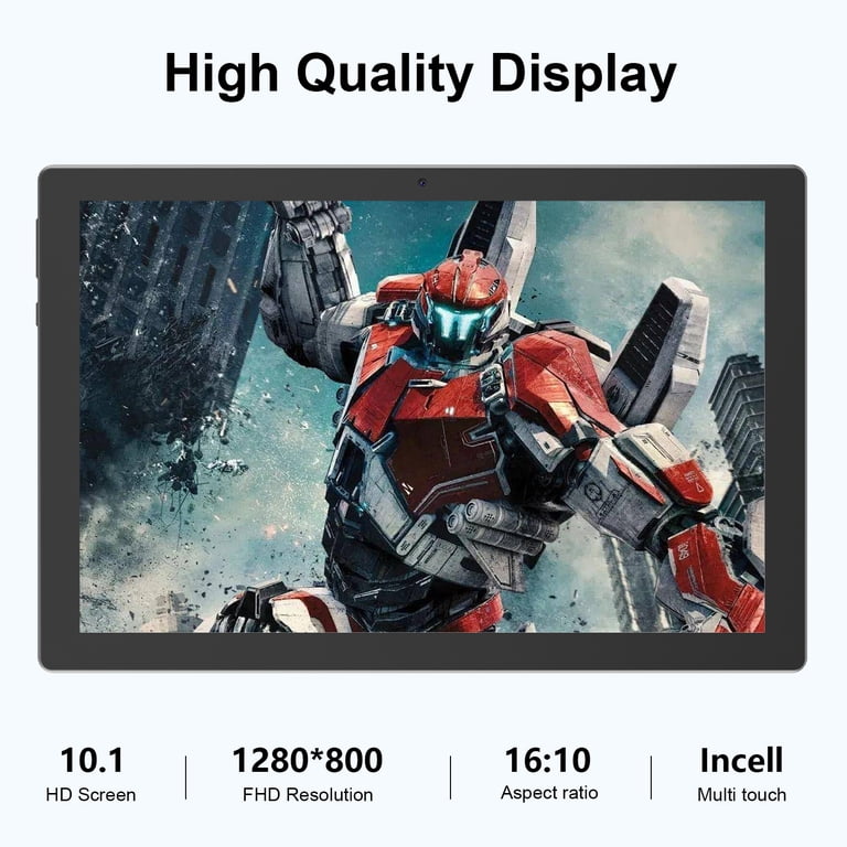 Android 15 Tablet with Case, 10 inch Tablets, 12GB RAM 64GB ROM