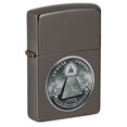 thumbnail image 1 of Encendedor de bolsillo Zippo Dollar Design Black Ice, 1 of 5