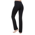 thumbnail image 2 of Nirlon Straight Leg Yoga Pants For Women - High Waisted Workout Leggings, 2 of 5