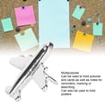 thumbnail image 3 of Airplane Push Pins, Small Cute Decorative Push Pins Portable Exquisite Silver 30pcs  For Picture For Whiteboard, 3 of 8