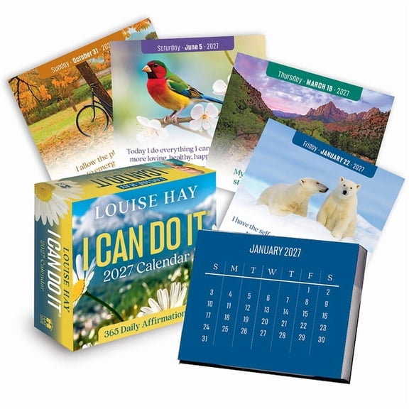 I Can Do It(r) 2027 Calendar: 365 Daily Affirmations, (Paperback)