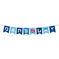 thumbnail image 1 of Juego De Globos De Papel Con Diseo De Pancarta Del Da Del Padre, 12 X 18 Pulgadas, Papel Kraft, Incluye Globos, Para Decoracin Del Hogar, Centros De Mesa De Fiesta, Para Envolver, Ukhbmc, 1 of 9