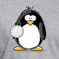 thumbnail image 3 of CafePress - Volleyball Penguin Fitted T Shirt - Fitted T-Shirt, Vintage Fit Soft Cotton Tee, 3 of 4