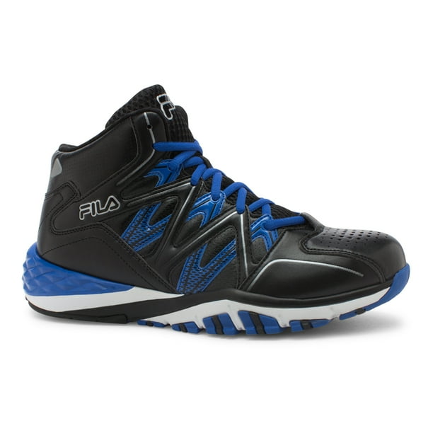 FILA Fila POSTERIZER Mens Black Blue Athletic Basketball Shoes
