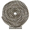 thumbnail image 1 of Cadena de bolas de 10 pies de longitud, tamaño número 13, latón medieval y 10 acoplamientos B a juego, 1 of 1