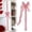 A, variant on Heart Ribbon Bows for Cabinet Decor, Large 79 Inch Valentine's Day Red and White Bows, Valentine Party Supplies for Window Kitchen Home Decor, Holiday Decorations for Wall Furniture Door Gifts