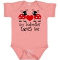 thumbnail image 3 of Inktastic My Godmother Loves Me Boys or Girls Baby Bodysuit, 3 of 5