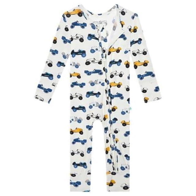 Pijama convertible para bebés Posh Peanut Enzo, 2 años