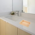 thumbnail image 2 of Wood Riser for Bathroom Tray Ivory 1Pcs, 2 of 6