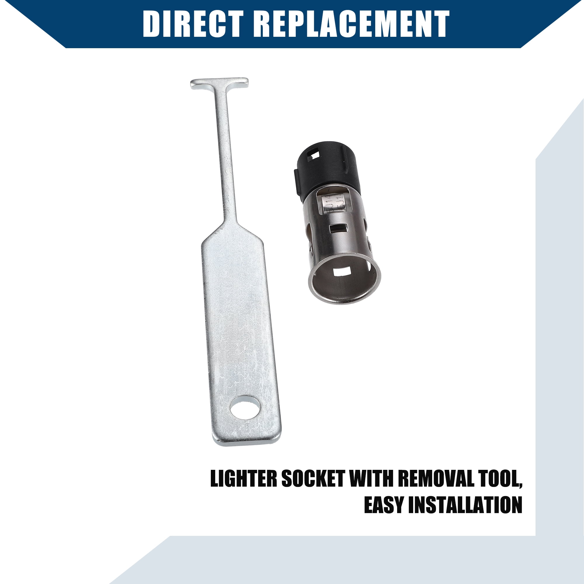 Unique Bargains No.25776667 Lighter Socket with Removal Tool