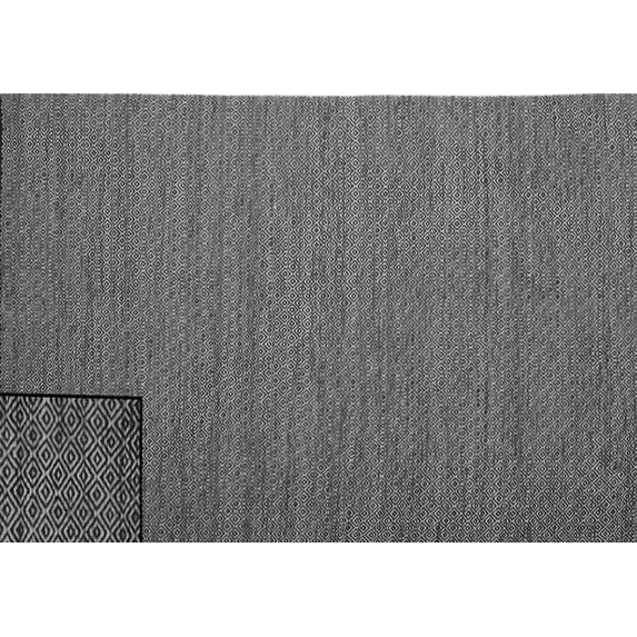 Ahgly Company Indoor Rectangle Abstract Gray Contemporary Area Rugs, 8' x 12'