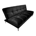 thumbnail image 1 of Sofá Cama Reclinable Okis Negro, 3 Posiciones, SALVANTO, 1 of 8