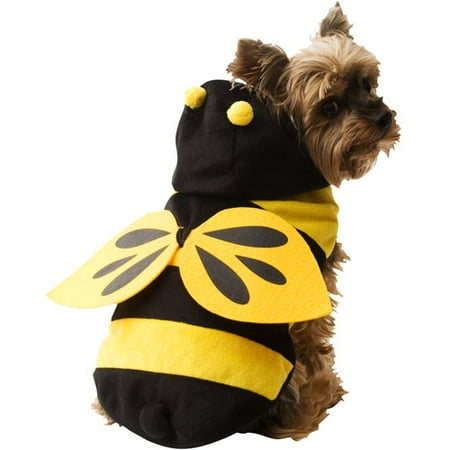 Pet dog halloween costume Bumble Bee Wings Chiffon Hoody