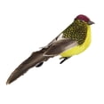 thumbnail image 4 of Clip de Pájaros Artificiales en Estatuilla Estatua de Animal para Decoración Interior Y Exterior , Amarillo CUTICAT Adorno de jardín al aire libre, 4 of 8