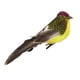 thumbnail image 5 of Alicates Falsos Amarillos Falsos Del Gorrión con Plumas Artificiales 2x1pcs Cola Adorno de jardín al aire libre, 5 of 8