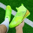 thumbnail image 5 of Novetra Unisex Football Shoes High Top Youth Training Anti Slip Soccer Boots, 5 of 6
