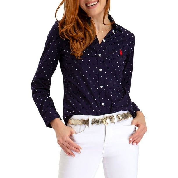 model blouse polos
