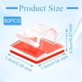 thumbnail image 3 of fastboy R-type plastic transparent adhesive fixed wire buckle, 3 of 9