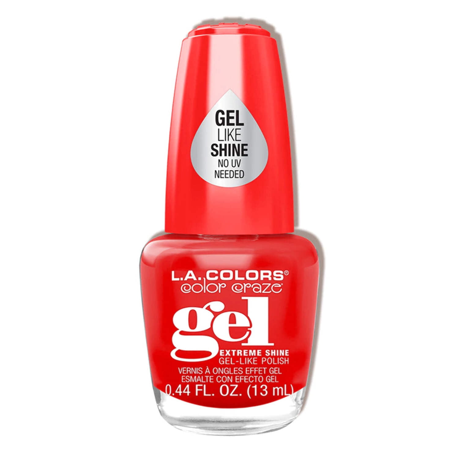 L.A. COLORS Gel-like Nail Polish, Never Ending, 0.44 fl oz