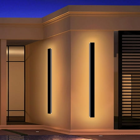 

59 Inch Outdoor Wall Lights Long Outdoor Wall Sconce LED Outdoor Wall Lamp 3000K Modern Wall Mount Exterior Light Fixtures for House Garage Porch