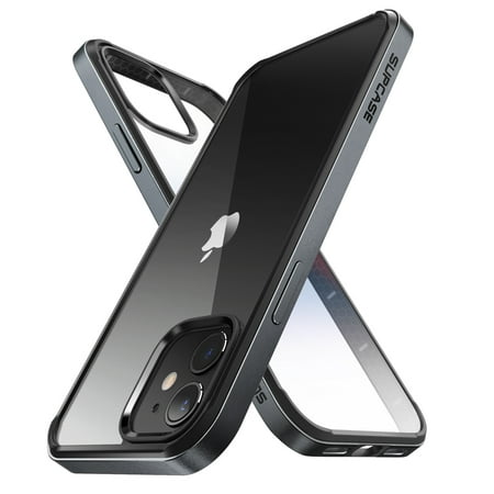 SUPCASE Unicorn Beetle Edge Series Case Designed for iPhone 11 (2019 Release) 6.1 Inch, Slim Frame Case with TPU Inner Bumper & Transparent, IPhone 11 (2019 Release) 6.1 Inch Back (Black)