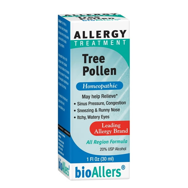 bioAllers Allergy Tree Pollen Treatment Homeopathic Formula May Help